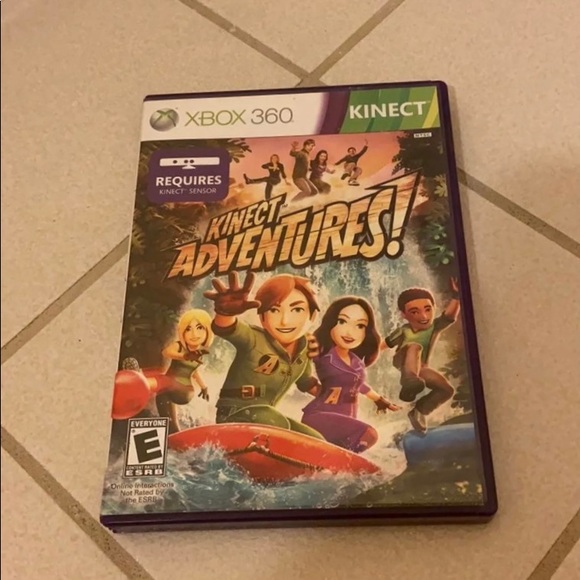 🧡 Xbox 360 Kinect Adventures game